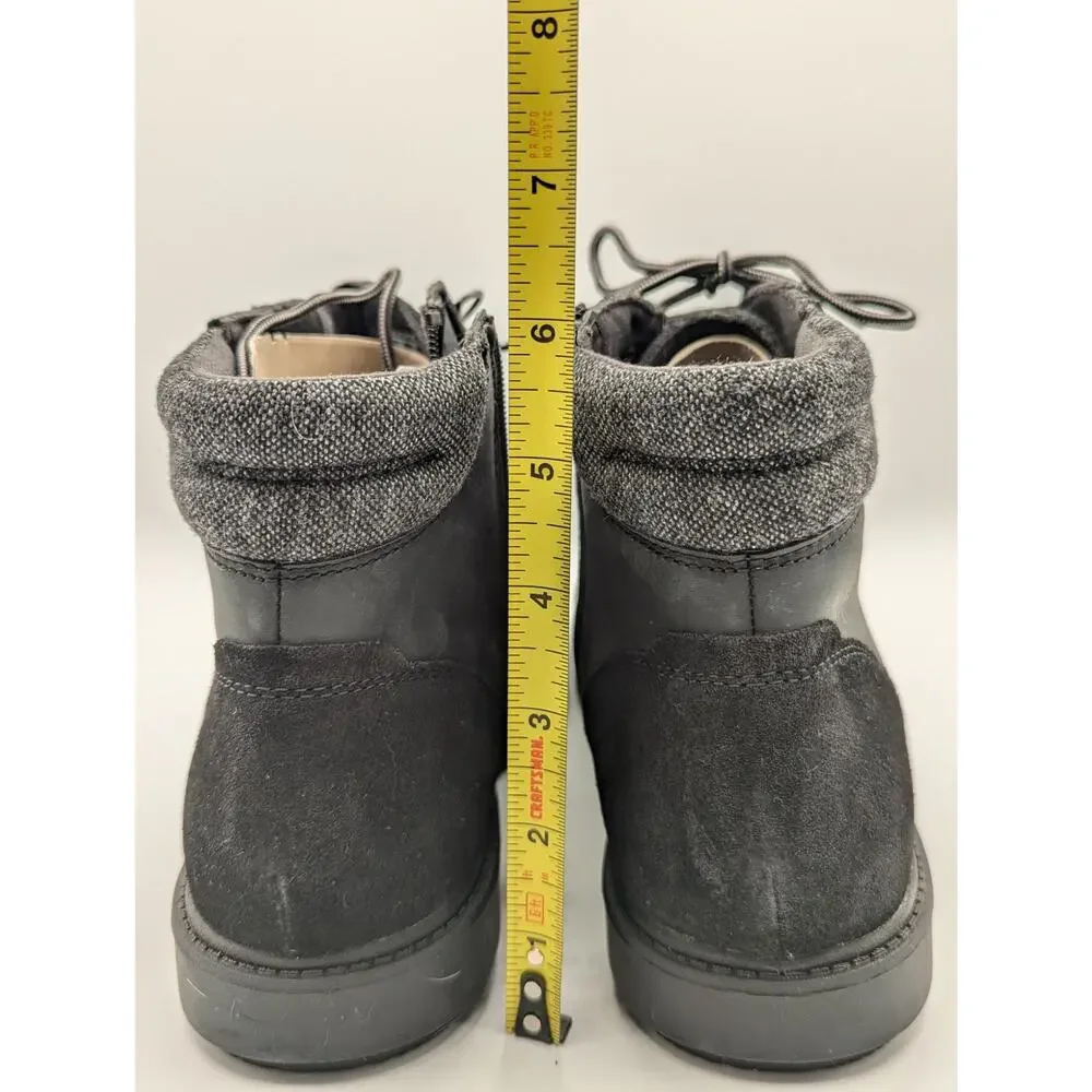 Clarks | Raisie Vita Boot Ankle Leather Zip Up & Tie | Sz 9.5 W - Picture 12 of 12
